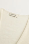 SWAYING/KNIT seamless long cardigan SW24SS1T85 off-white PS78